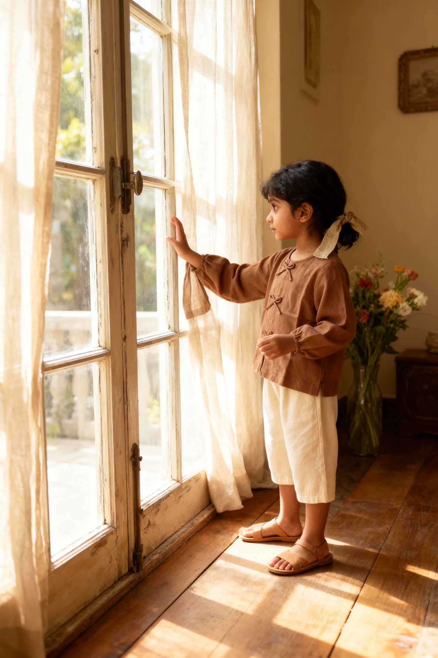 Cairo Blouse | Organic Cotton Linen | Soft & Breathable - Mom and Zoey