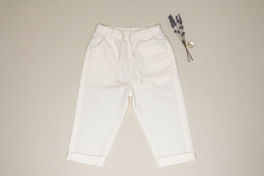 10. Positano Pants | Organic Cotton–Linen Blend