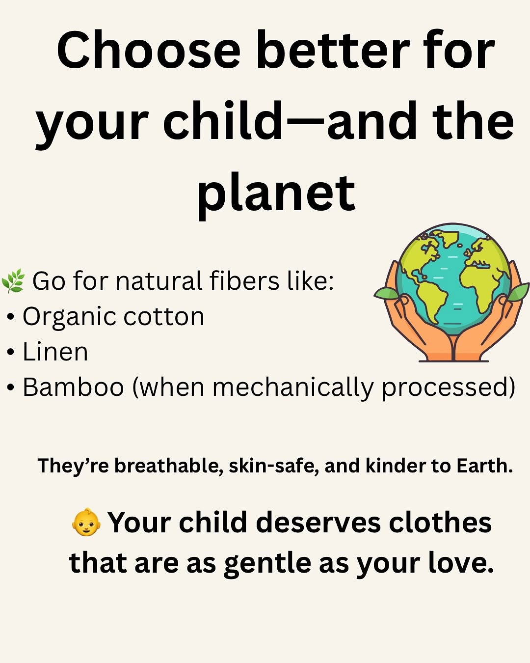Why Choosing the Right Fabric for Your Child Matters — For Them and the Planet