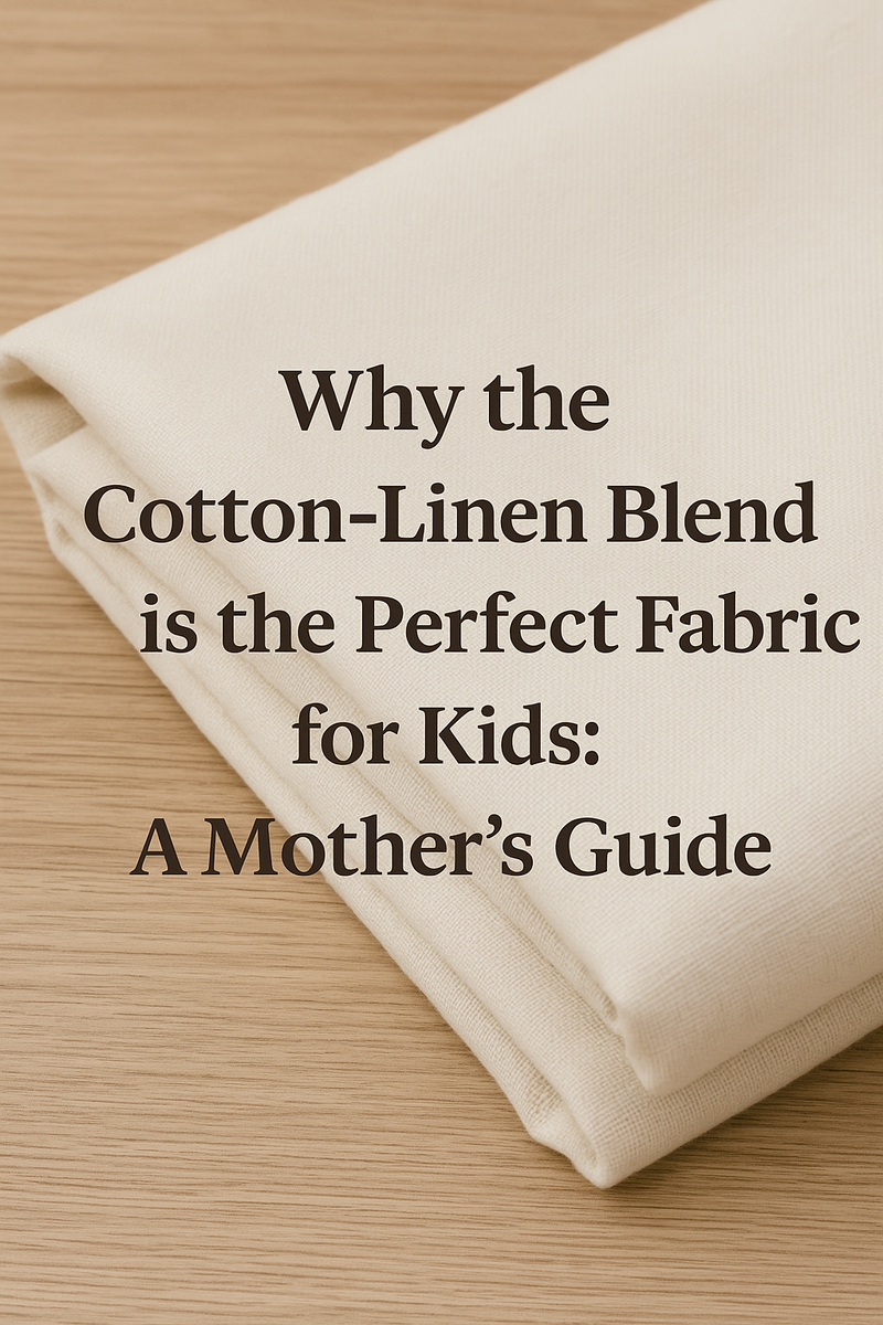 Why the Cotton-Linen Blend is the Perfect Fabric for Kids: A Mother’s Guide