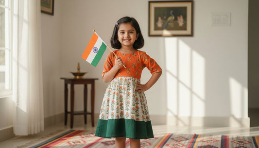 Girls Dress for Republic Day 2026: Tricolour Outfit Guide