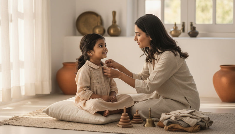 Toddler Gets Rashes from New Clothes? Fabric Safety Guide India