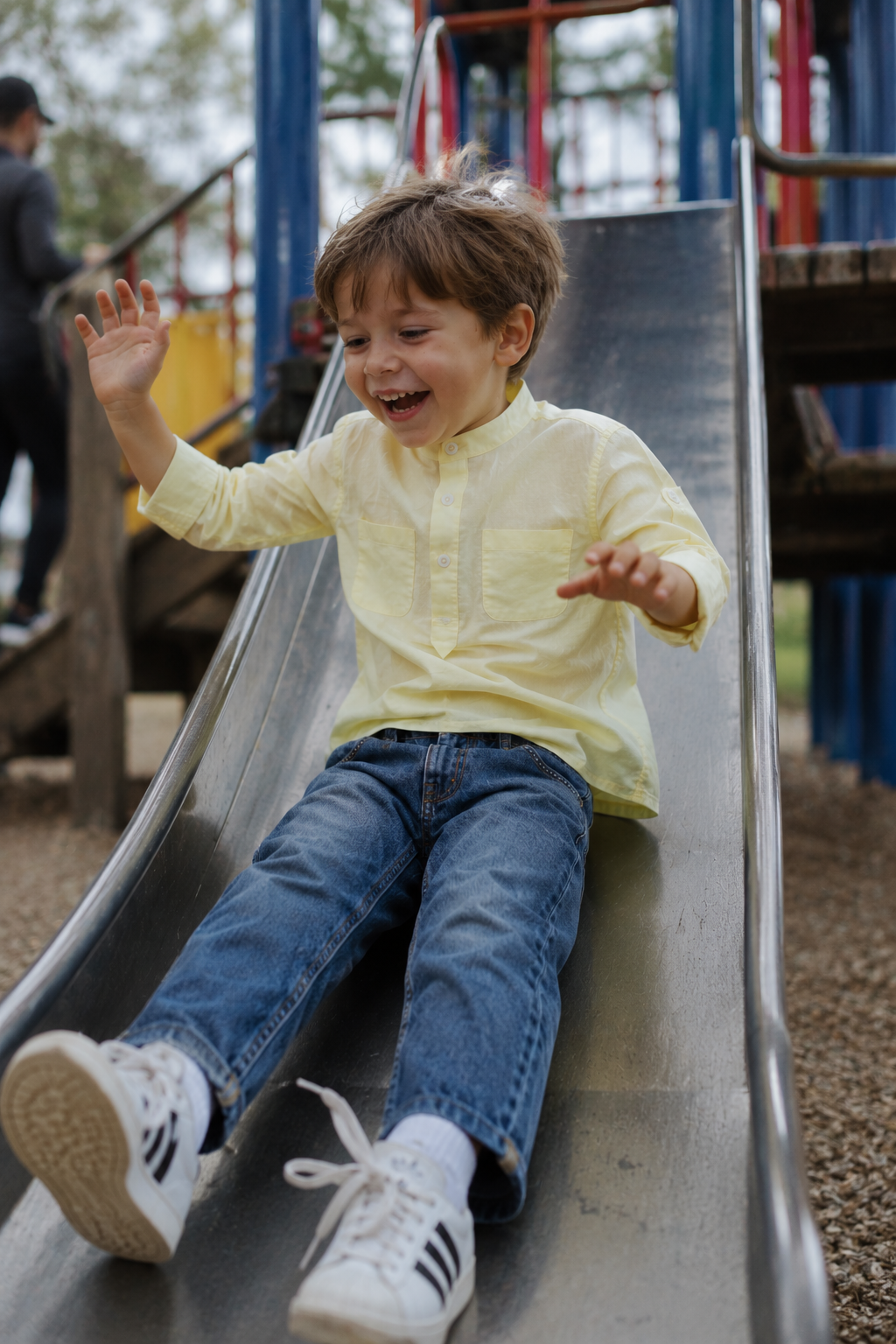 Copenhagen Striped Organic Cotton Shirt for Kids | Toddler Shirt