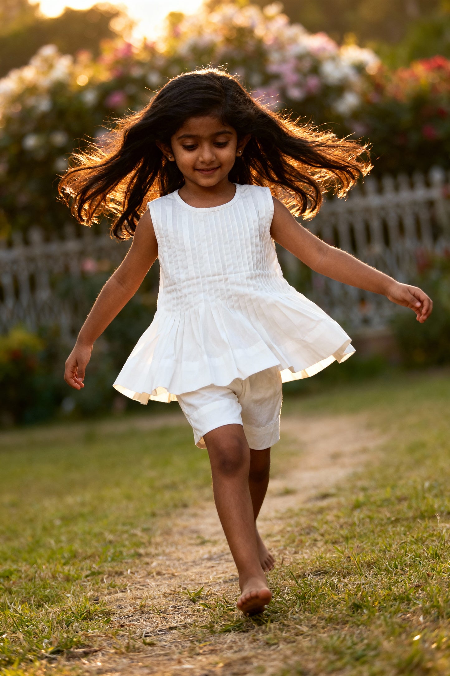 8. Vienna Blouse | Pleated Organic Cotton Top