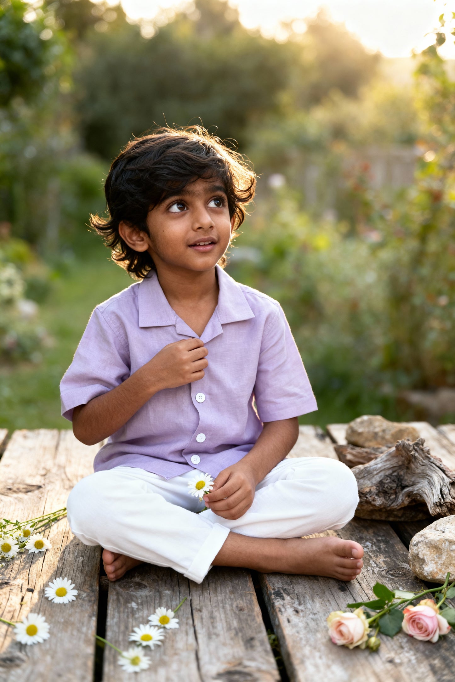 11. Milan Shirt | Organic Cotton–Linen Blend