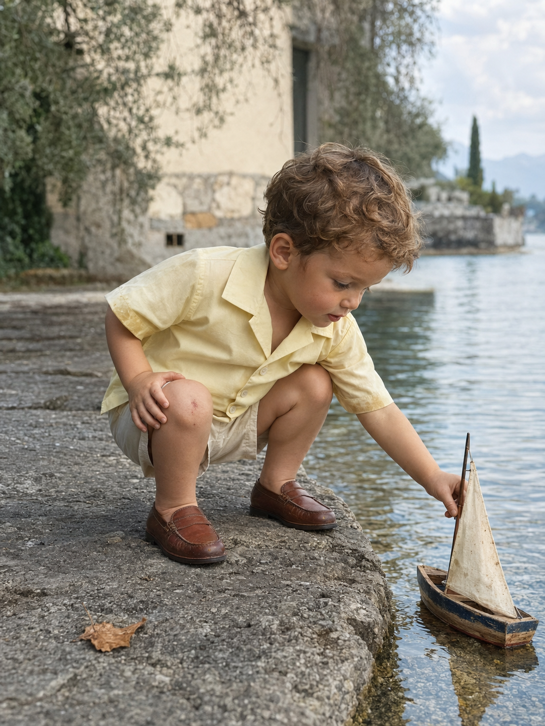 Milan Organic Cotton Shirt for Kids | Pastel Toddler Shirt