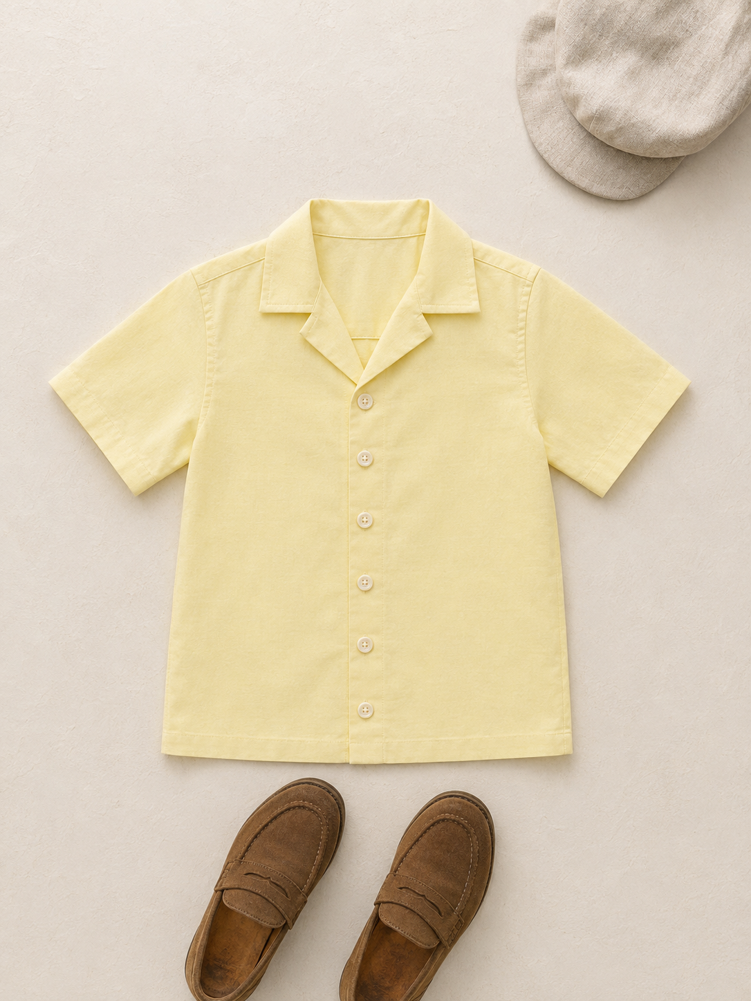 Milan Organic Cotton Shirt for Kids | Pastel Toddler Shirt