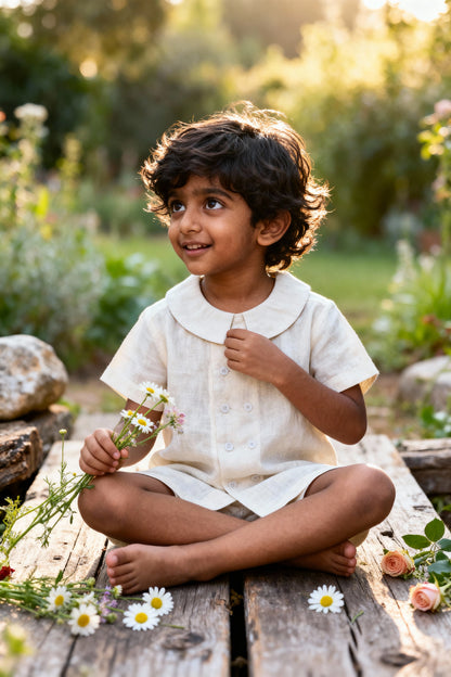 13. Oslo Shirt | Organic Cotton–Linen Shirt