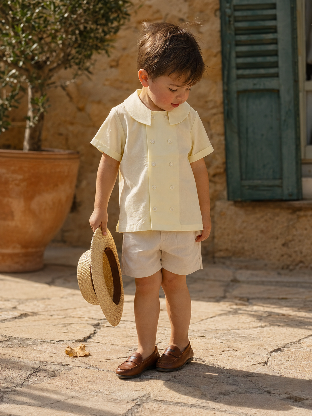 Bellagio Organic Cotton Shirt for Kids | Toddler Shirt