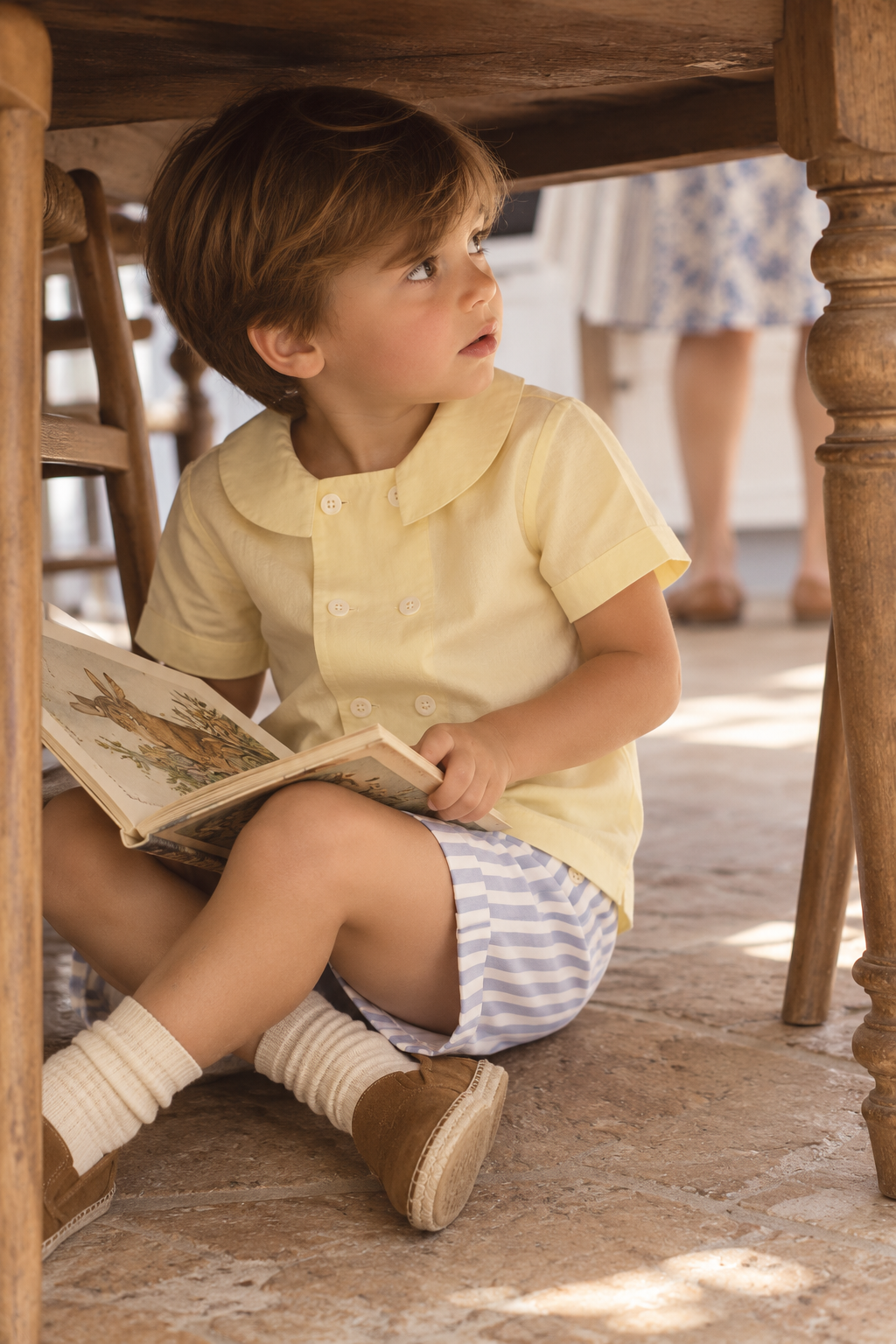 Bellagio Organic Cotton Shirt for Kids | Toddler Shirt