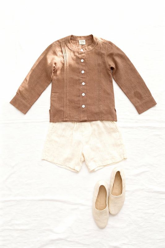 17. Petra Shirt | Organic Cotton–Linen