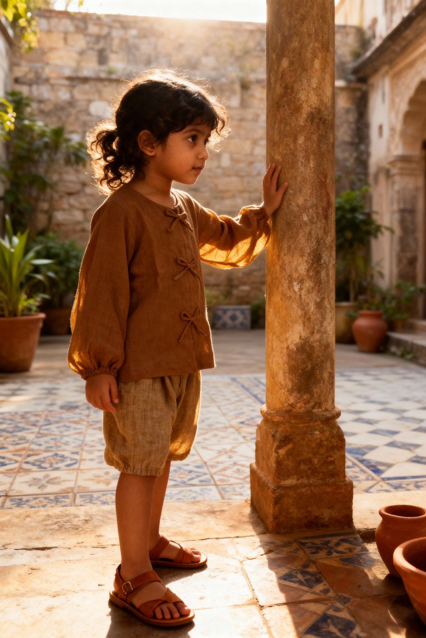 18. Cairo Blouse | Organic Cotton Linen | Soft & Breathable