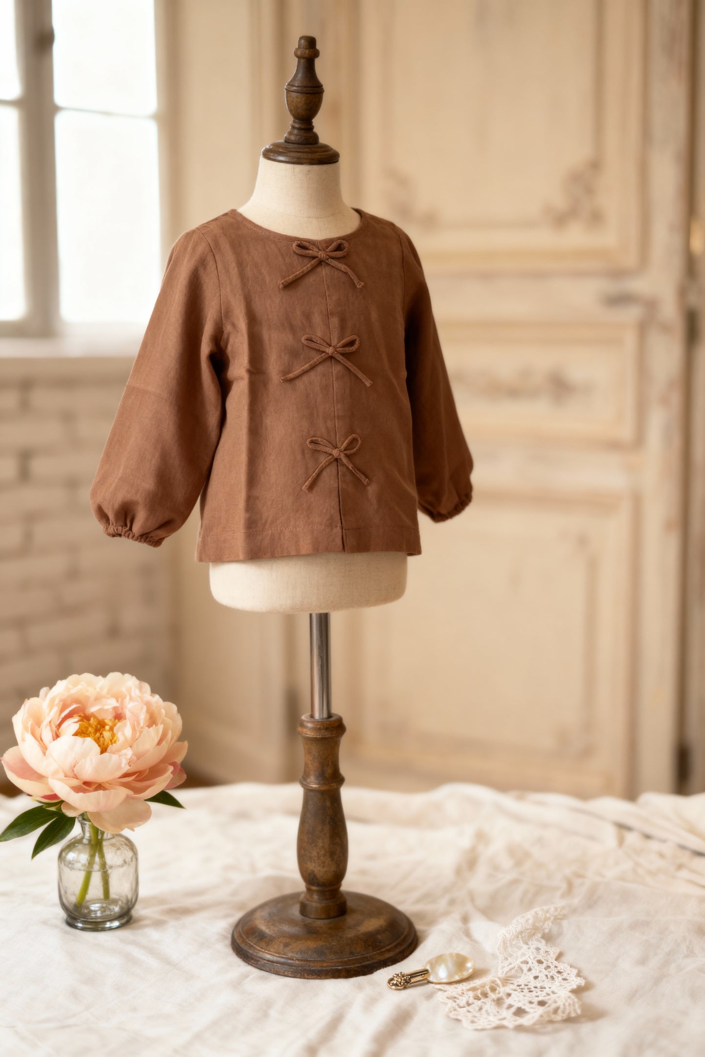 18. Cairo Blouse | Organic Cotton Linen | Soft & Breathable