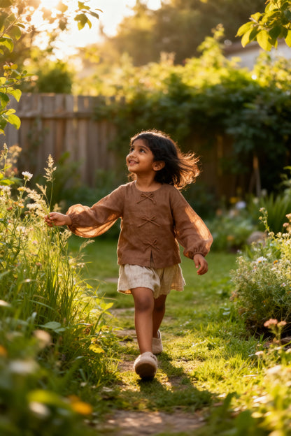 18. Cairo Blouse | Organic Cotton Linen | Soft & Breathable