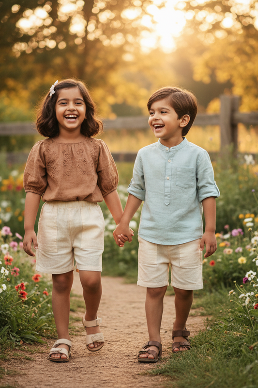 19. Palermo Shorts | Organic Cotton–Linen Blend