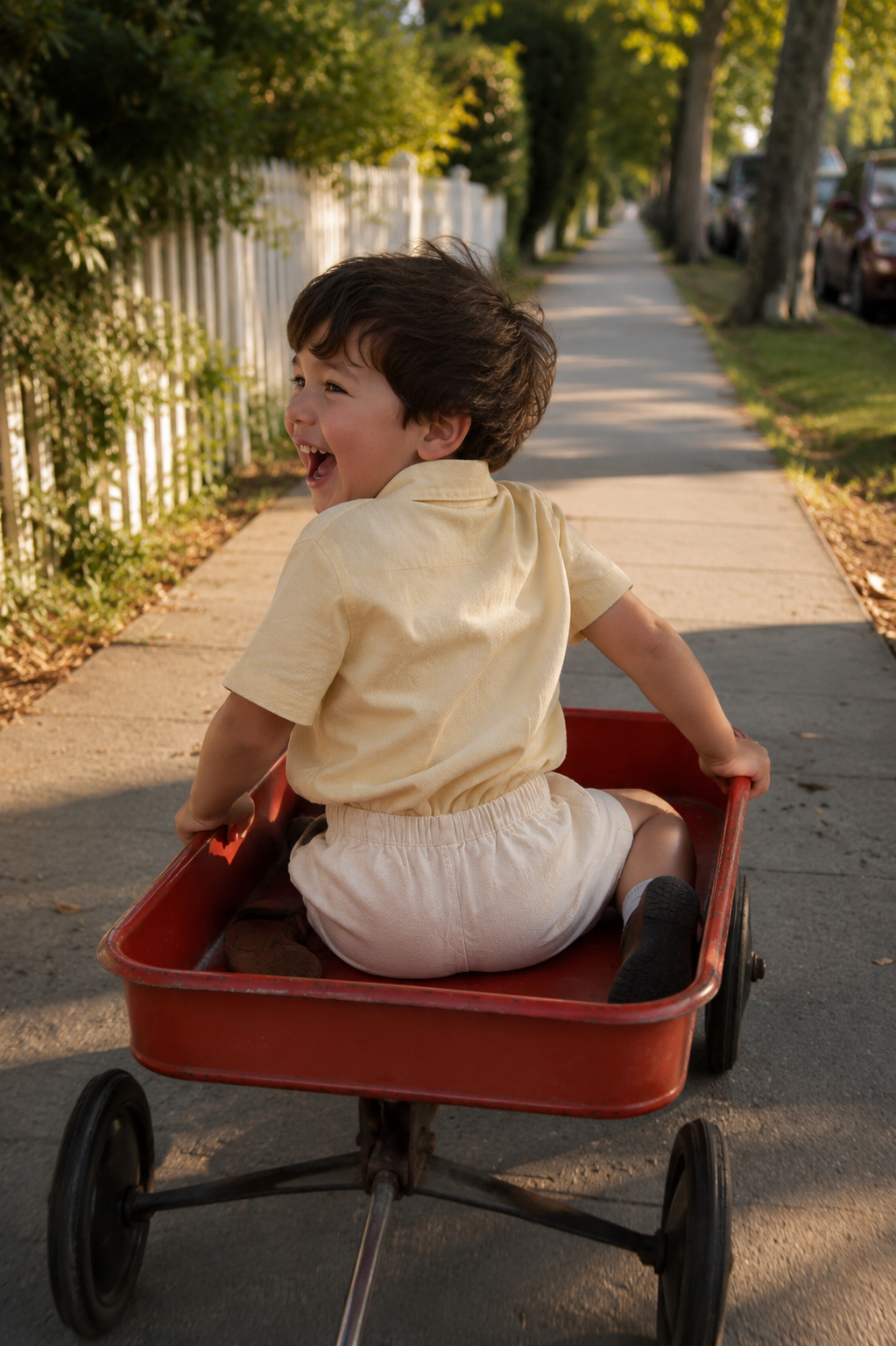Palermo Organic Cotton Shorts for Kids | Unisex Toddler Shorts