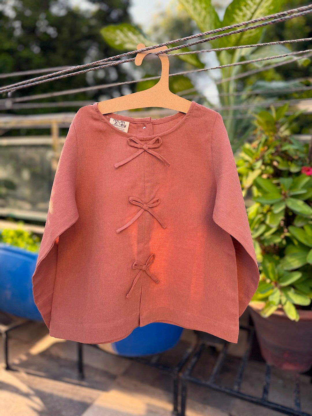 Cairo Blouse | Organic Cotton Linen | Soft & Breathable