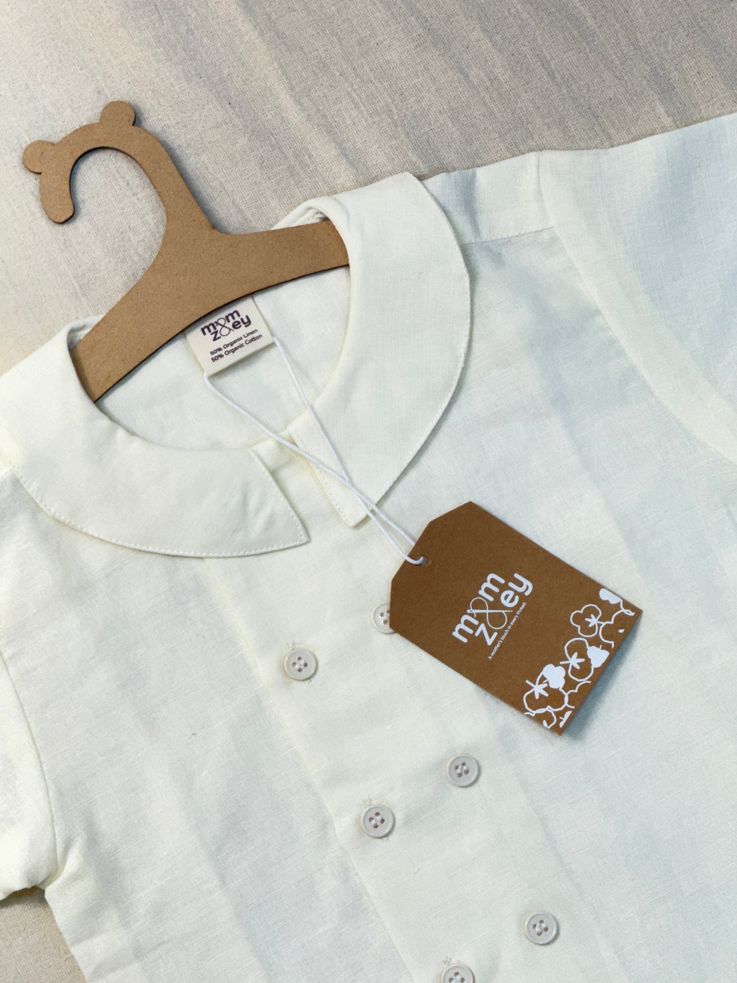 Oslo Shirt | Organic Cotton–Linen Shirt