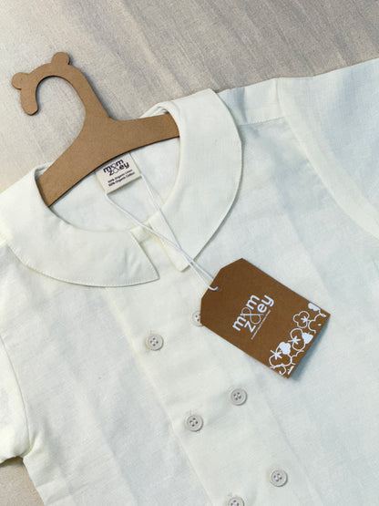 Oslo Shirt | Organic Cotton–Linen Shirt