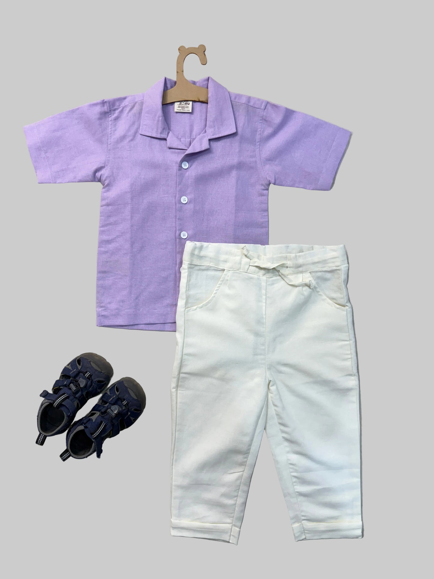 Milan Shirt | Organic Cotton–Linen Blend