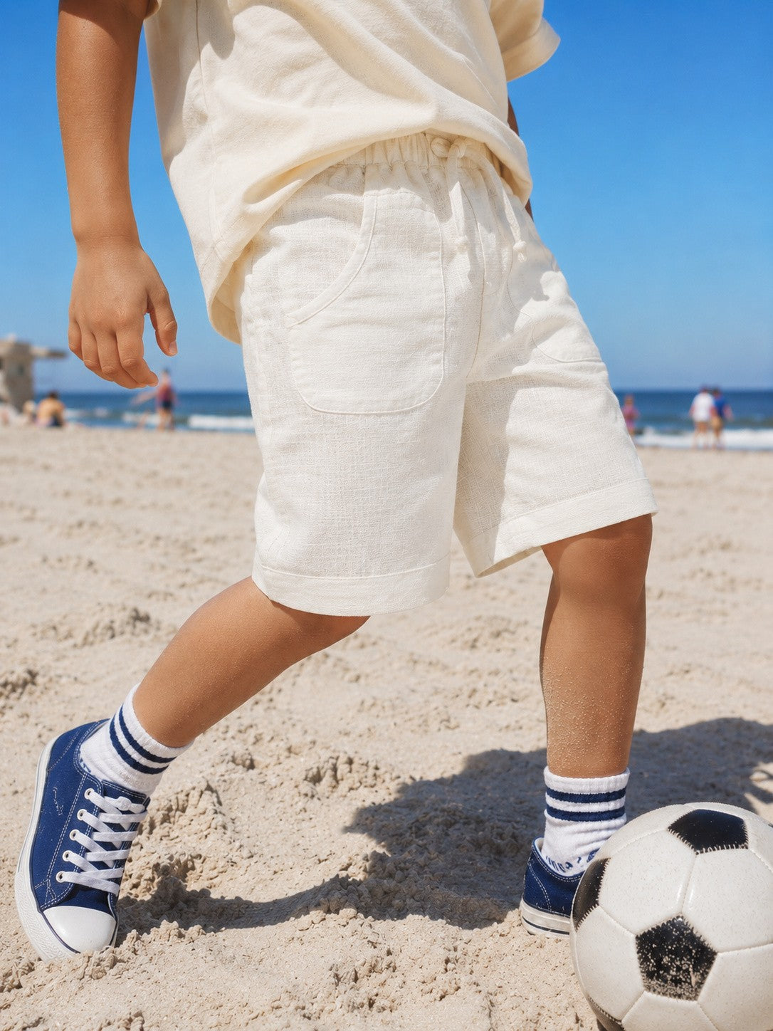 Palermo Shorts | Organic Cotton–Linen Blend