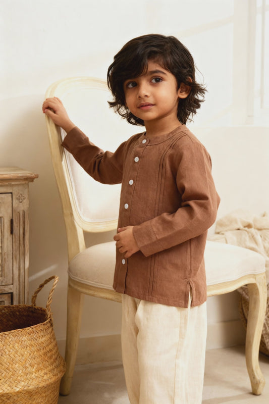 17. Petra Shirt | Organic Cotton–Linen